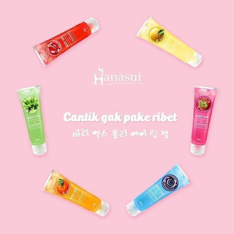 [cod] promo murah HANASUI BODY SPA GEL BPOM - HANASUI SPA GEL BPOM 300ml