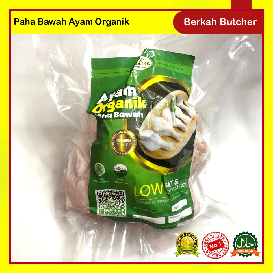 Paha Bawah Ayam Organik - Berkah Butcher