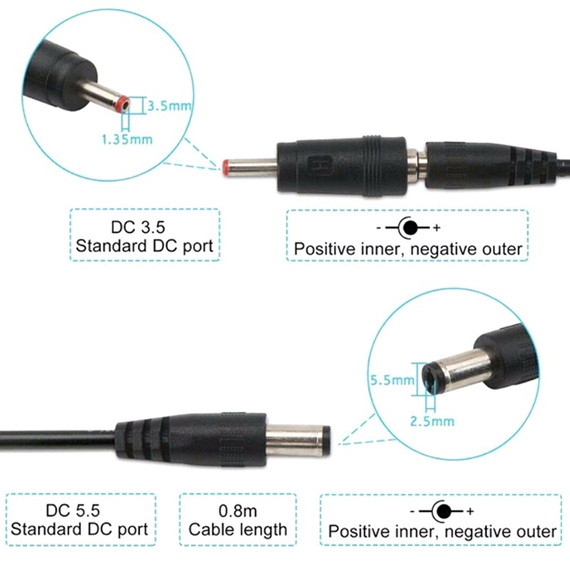 {LUCKID}Usb booster cable 5V step up to 9V 12V voltage converter 1A step-up display