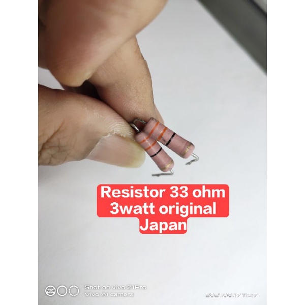 Resistor 33 ohm 3watt original Japan