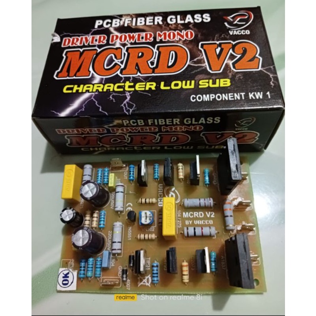 power mcrd v2 low sub vc pcb fiber glass