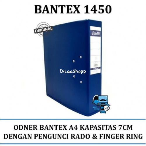 

Odner Bantex 1450 Biru Ukuran A4 ( Isi 15 Pc) 033