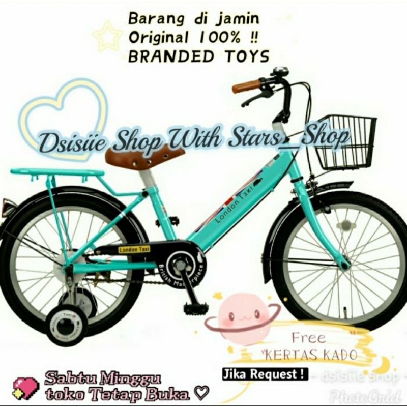 London Taxi Kids Bike 16" J Jeffris Original / Sepeda anak London Taxi