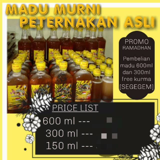 

MADU MURNI ASLI DARI PETERNAKAN