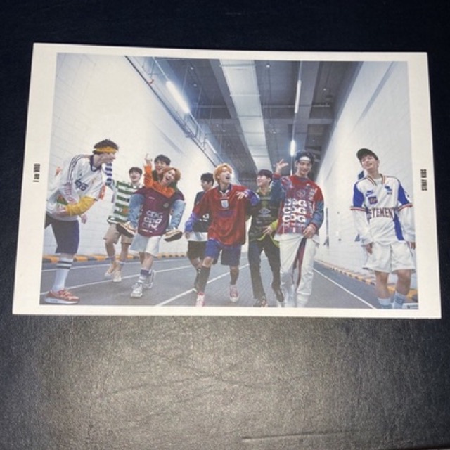 po benefit album i am you (postcard) stray kids