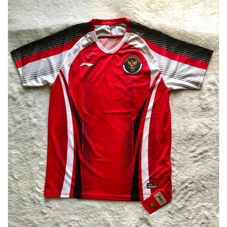 Jersey Lining badminton Timnas Indonesia olimpiade Tokyo 2021