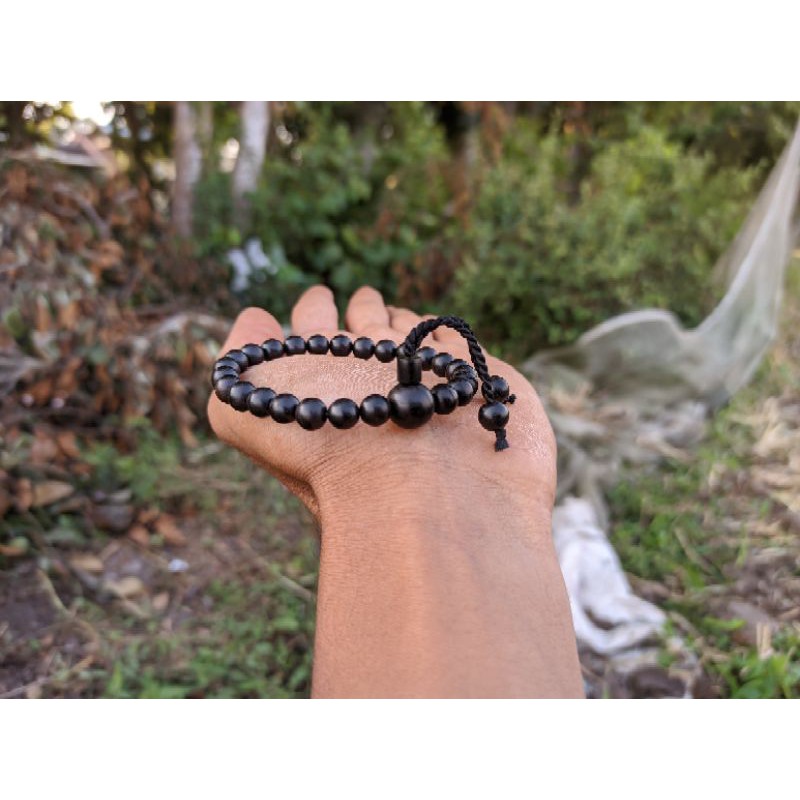 gelang galih kelor serat besi full bagian galih akar pohon kelor