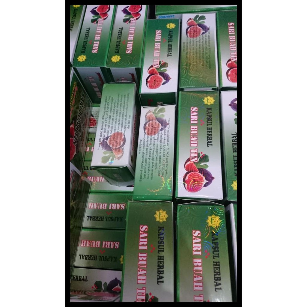 

GRATIS ! Kapsul Sari Buah Tin Original