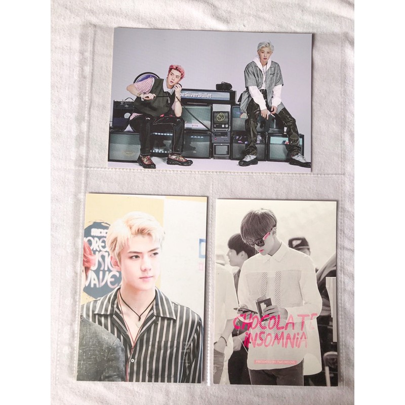 

Sleeve postcard 3p, ukuran binder A4