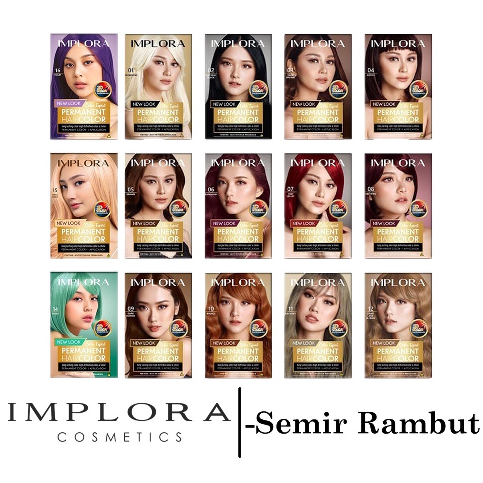 Implora New Permanent Hair Color