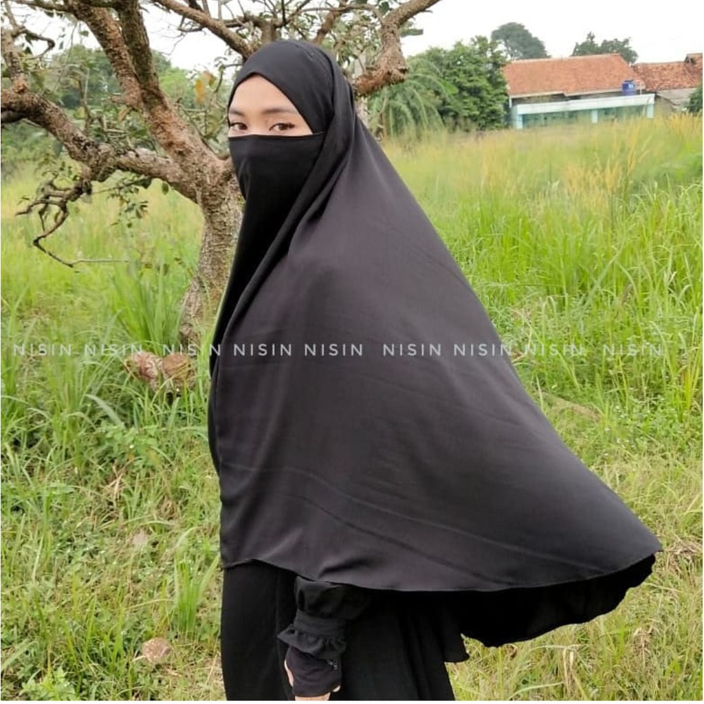 French khimar Jumbo / Gamis Basic Tisya