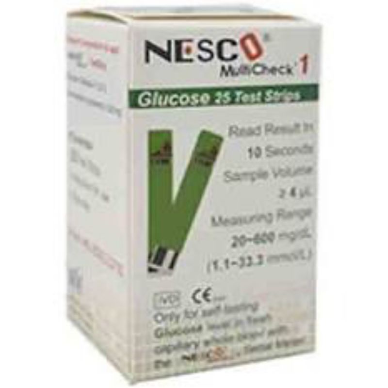

Nesco Strips Gula / Stik Gula Darah Nesco