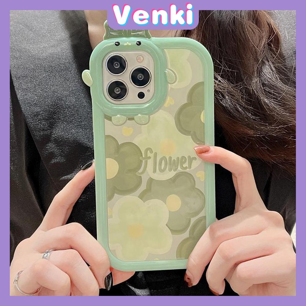 iPhone Case Silicone Soft Case Clear Case Airbag Shockproof Protection Camera Glossy Feel Oil Painting Flower Compatible For iPhone 11 Pro Max 13 Pro Max 12 Pro Max 7Plus xr XS Max