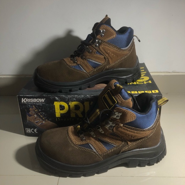 [ SEPATU ] SAFETY BOOTS KRISBOW PRINCE 6 INCH