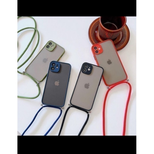 VIVO  V11 PREMIUM  BUMPER DOVE CASE TALI GANTUNGAN WARNA