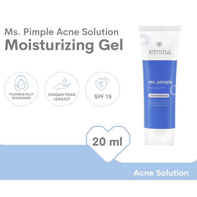 Emina Ms. Pimple Acne Solution Moisturizing Gel