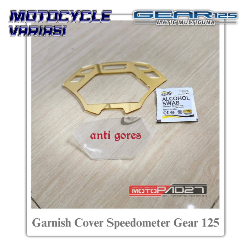 Garnish Cover Speedometer Yamaha Gear 125 Cover Spidometer Yamaha Gear 2022