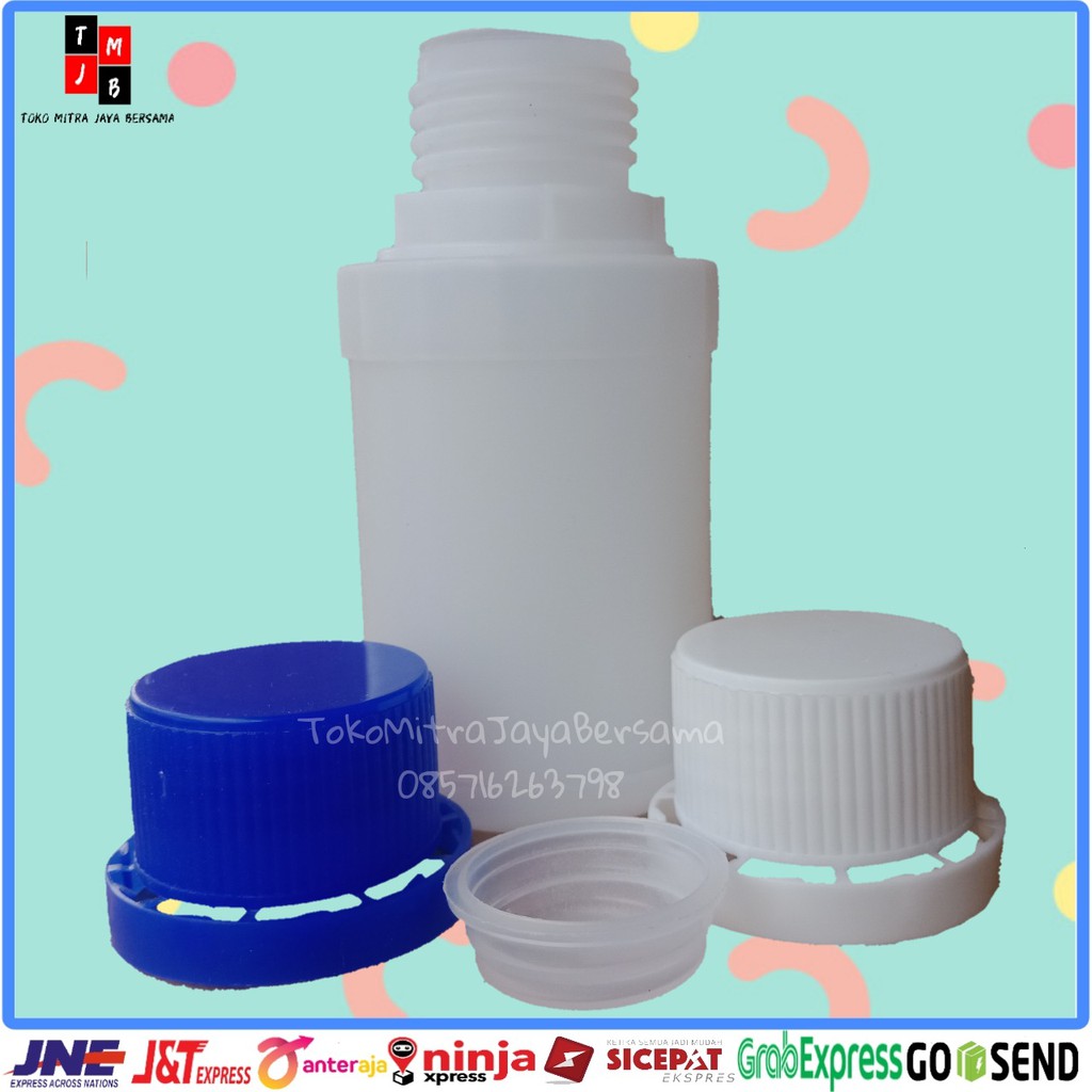 BOTOL HDPE 150 ML NATURAL / BOTOL LABOR 150ML / BOTOL AGRO PLASTIK BOTOL CAIRAN