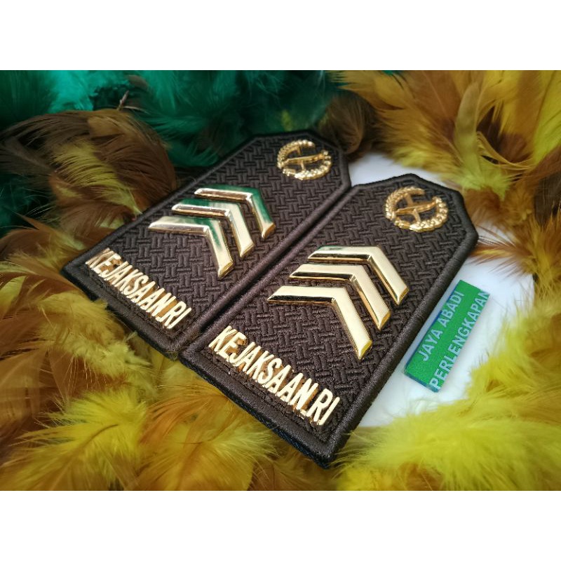 Pangkat Pdu Kejaksaan RI 2C Kain Bordir