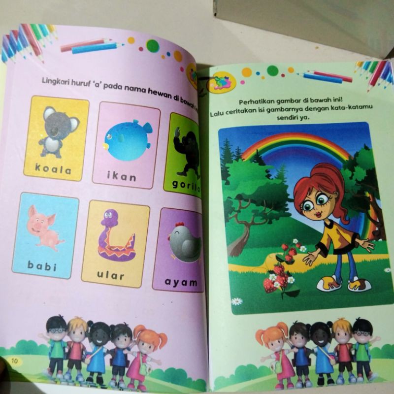 buku 100% siap masuk tk 32 halaman (15×24cm)