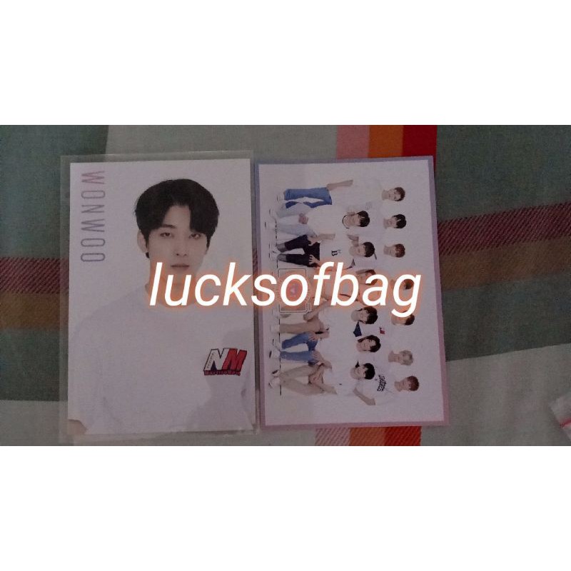 POSTCARD WONWOO DINO SEVENTEEN PHOTOSPACE