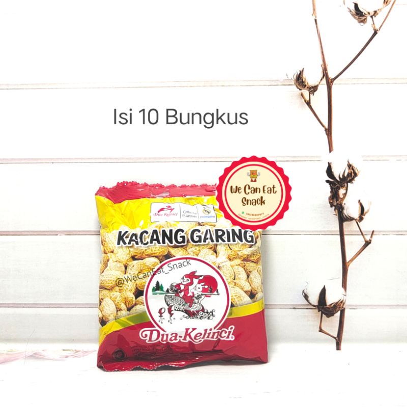 

Kacang Kulit Dua Kelinci Kacang Garing 13gr (isi 10)