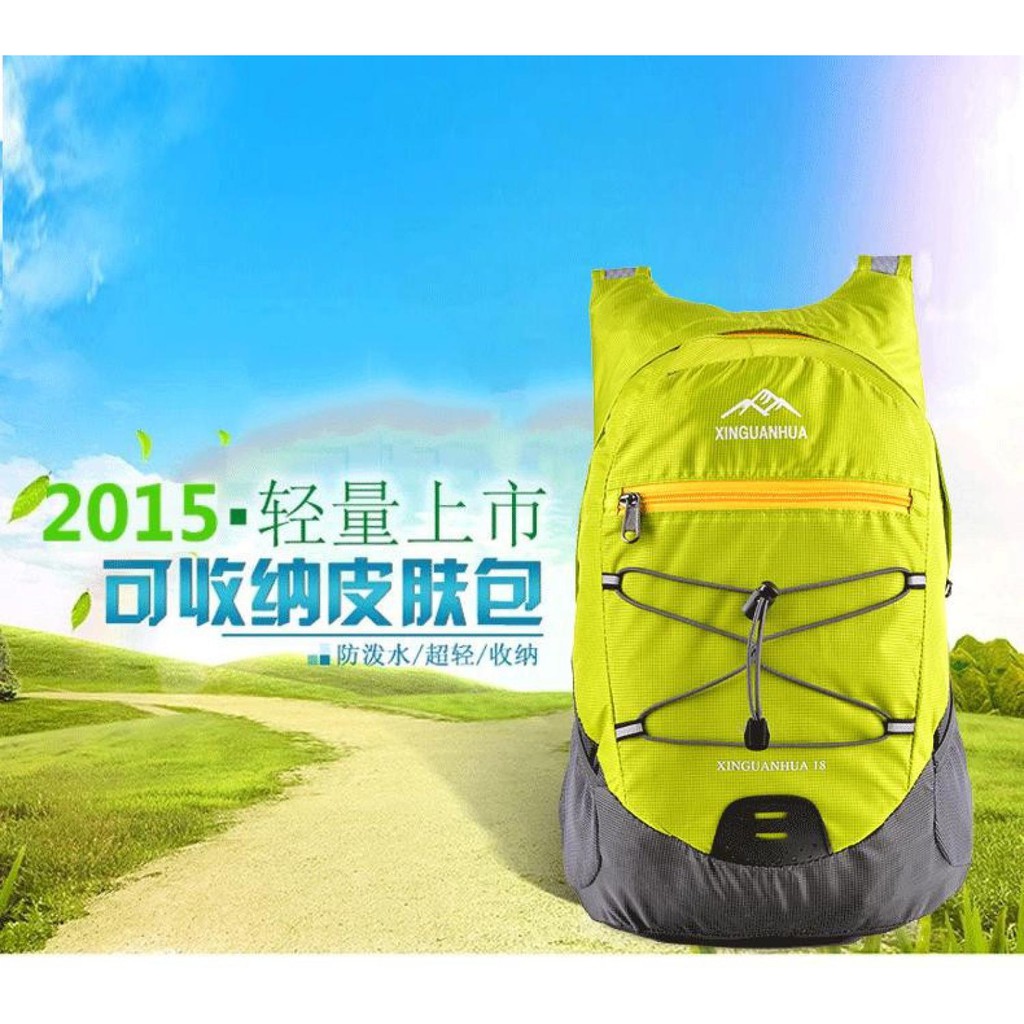 Xinguanhua Tas Gunung Lipat Waterproof 17L - XA94WD ( Al-Yusi )