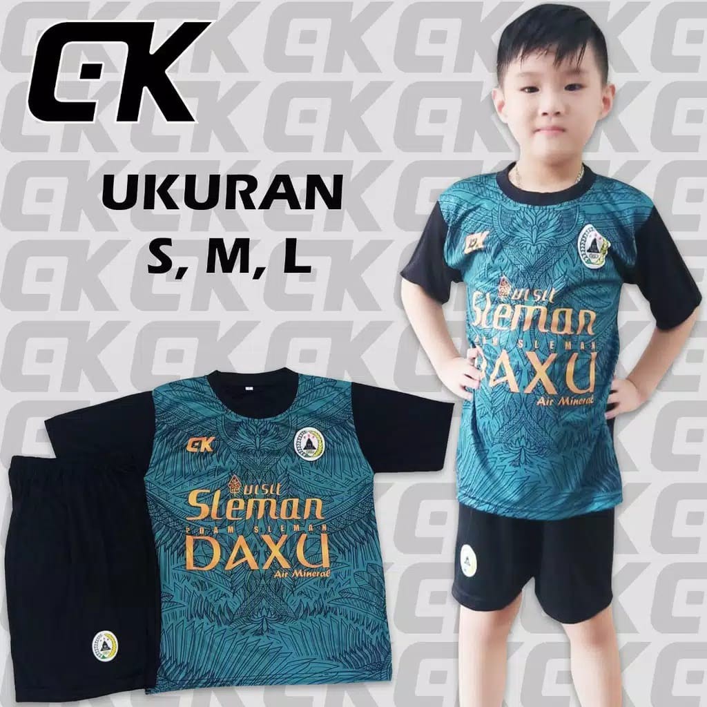 liesport5 SETELAN BAJU BOLA ANAK SETELAN JERSEY ANAK SML