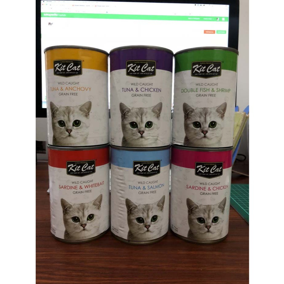 KIT CAT WETFOOD / KITCAT CAT FOOD (PENGIRIMAN KHUSUS GOJEK)