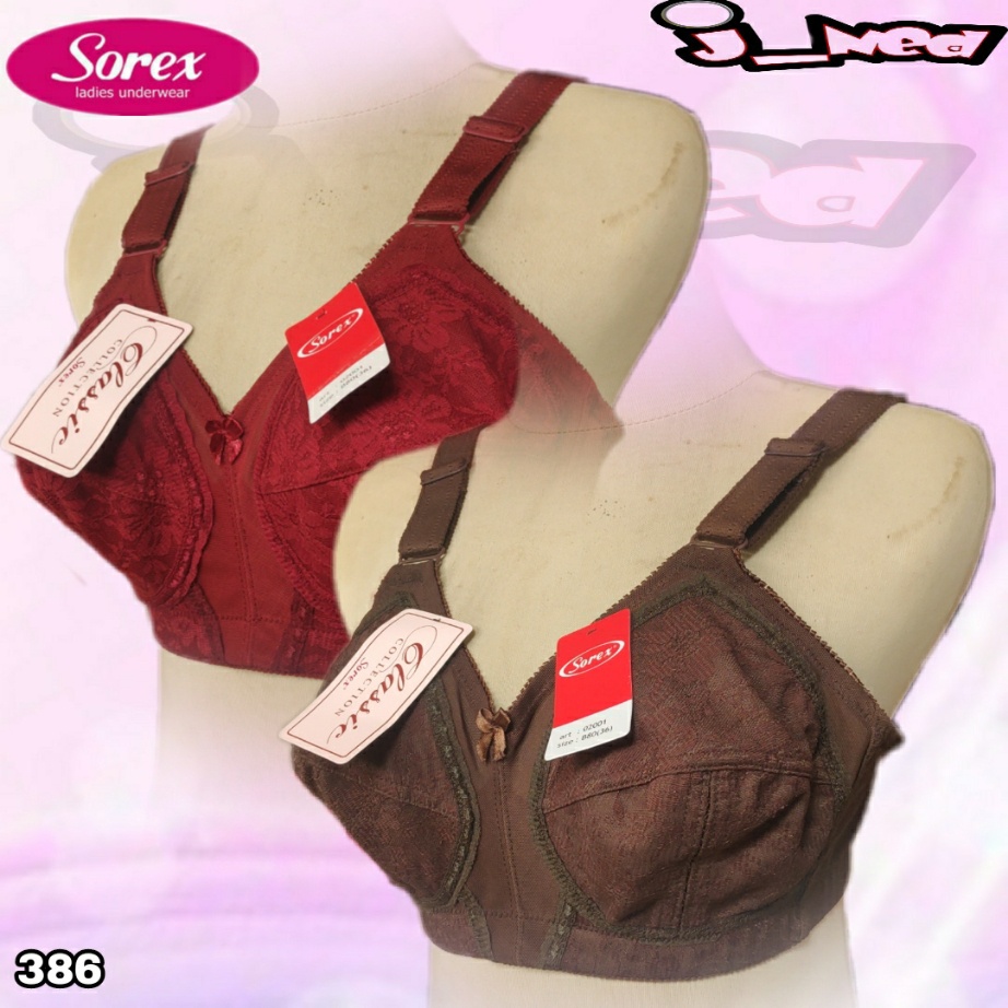 J386 - BRA  WANITA CLASSIC SOREX CUP C SIZE 36C - 46C