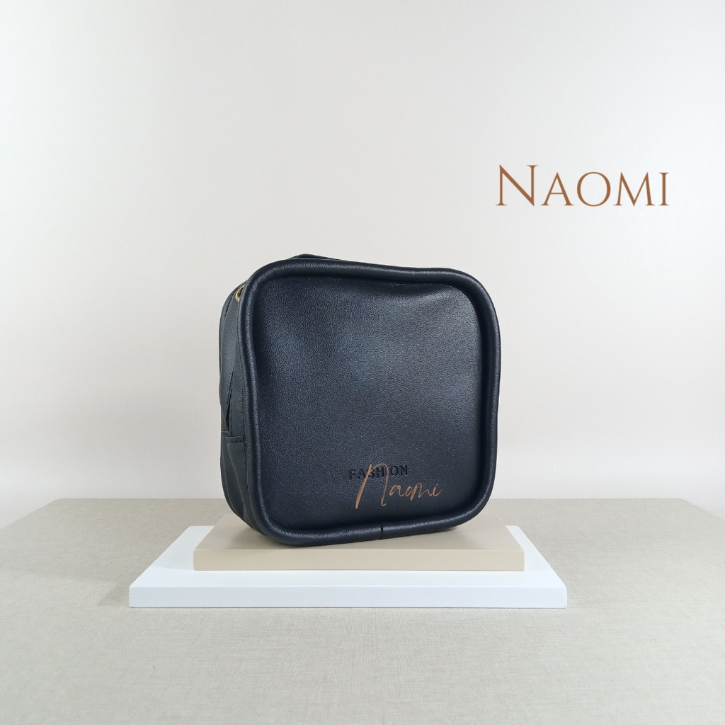 NAOMI - Emily Sling Bag Square Import Premium - Tas Selempang Simple OOTD - Fashion Bag Wanita Premium - Hand Bag Hangout - Tas Wanita - Tas Naomi - Naomi Bag