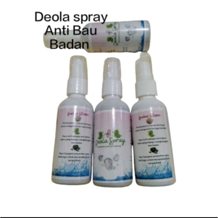 (RS)Deodorant spray/Deola Spray/Deodorant Alami/Deodorant anti Bau badan