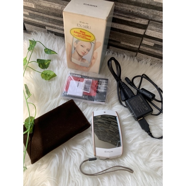 casio exilim ex mr 1 white gold fullset
