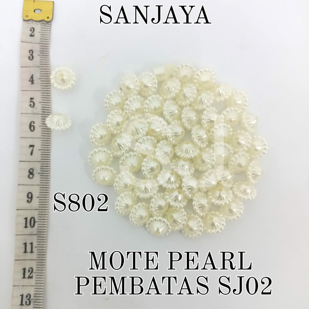 MOTE PEARL / MANIK PEMBATAS AKRILIK / MANIK PEARL PEMBATAS / MOTE PEARL PEMBATAS S802 SJ02