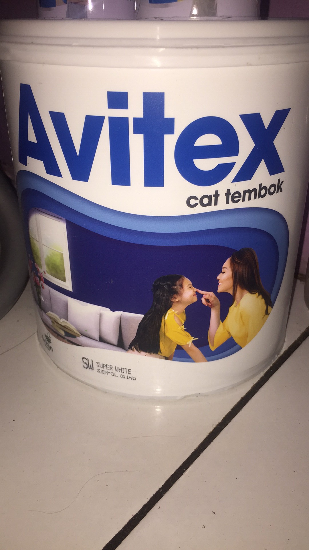 Cat Tembok Dinding 5kg 5 Kg Avitex By Avian Brands