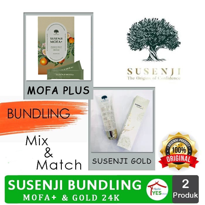 PAKET HEMAT.. Susenji Drink Mofa dan Susenji Gold / Pelangsing / Detox