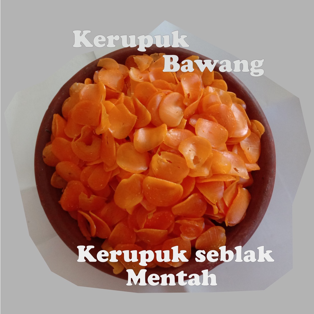 

Kerupuk Bawang / Seblak Mentah Super 250gr