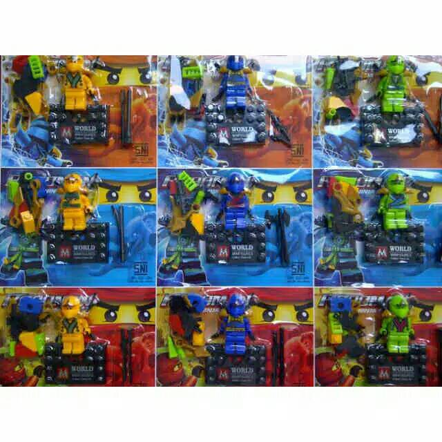 Lego Block Figure Super Ninja Go Mainan Anak
