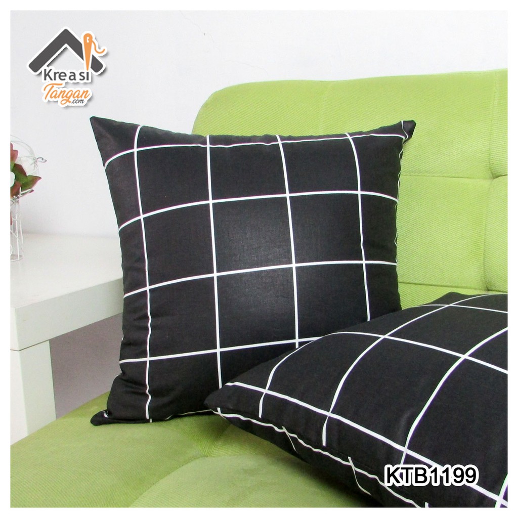 Sarung Bantal Sofa Ukuran 30x50, 40x40, 45x45, 50x50, 60x60, 70x70 - KTB1199