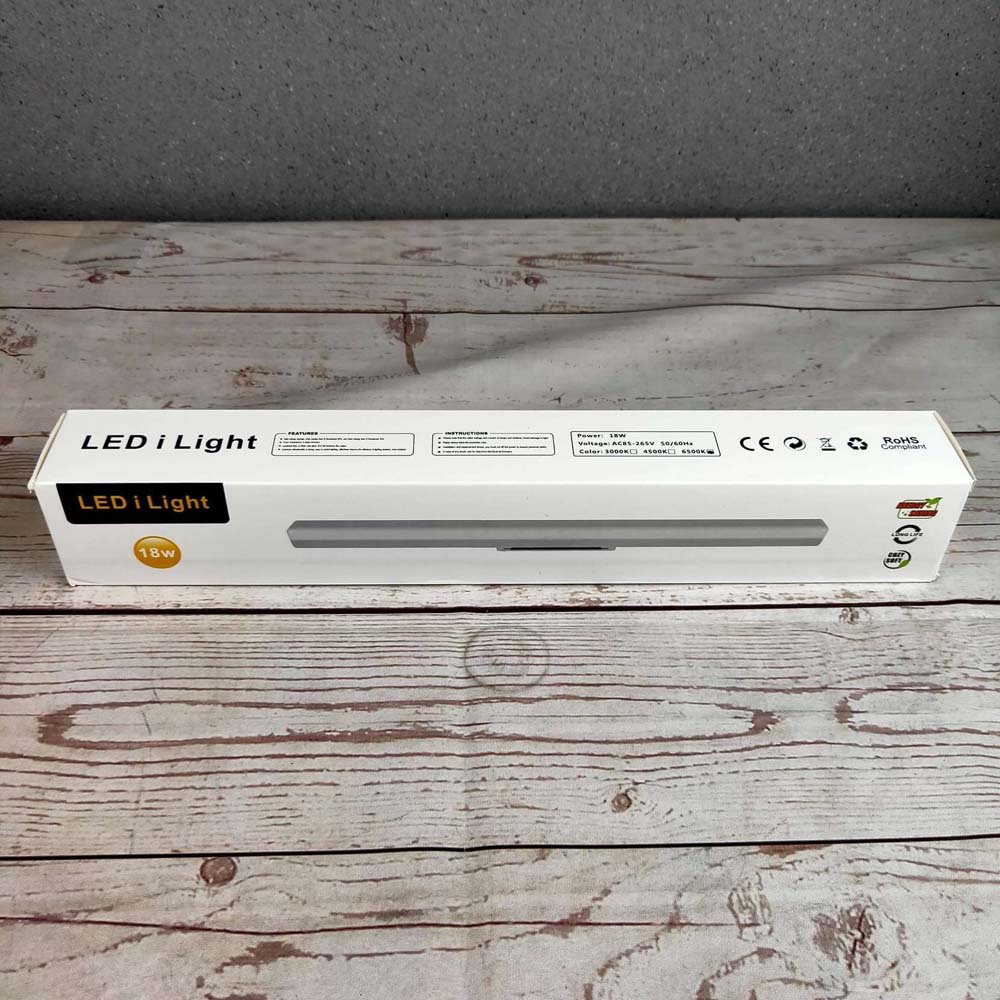 Lampu Tidur Hias Dinding Kamar Ruangan Tamu 18W 40CM - Cool White