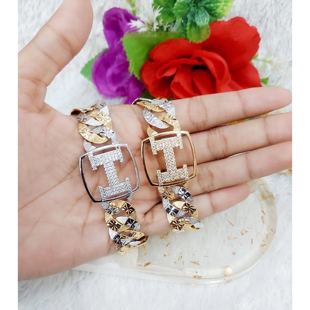 Gelang Xuping Permata Lapis Emas 18K Perhiasan Fashion