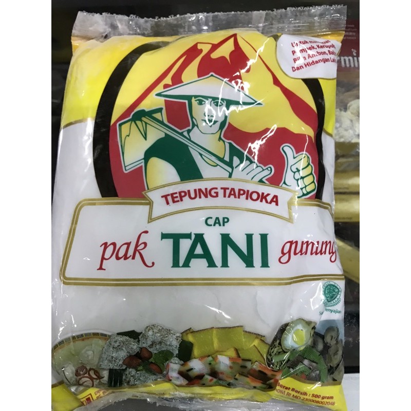 

Tapioka Pak Tani Gunung 500gr