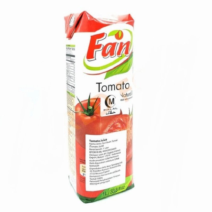 

sari buah fan tomato tomat 1 liter