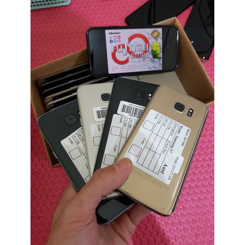 Samsung Galaxy S7 Duos 32 GB G930FD Original Mulus Fullset