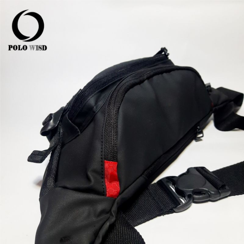 COD ( TAS POLO Wisdom ) Tas pinggang /TAS SLempang pria anti air