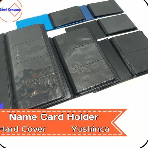 

Baru SKN67 Name Card Holder 32 Tempat Slot Kartu Nama 32 Hard Cover Yushinca SKN