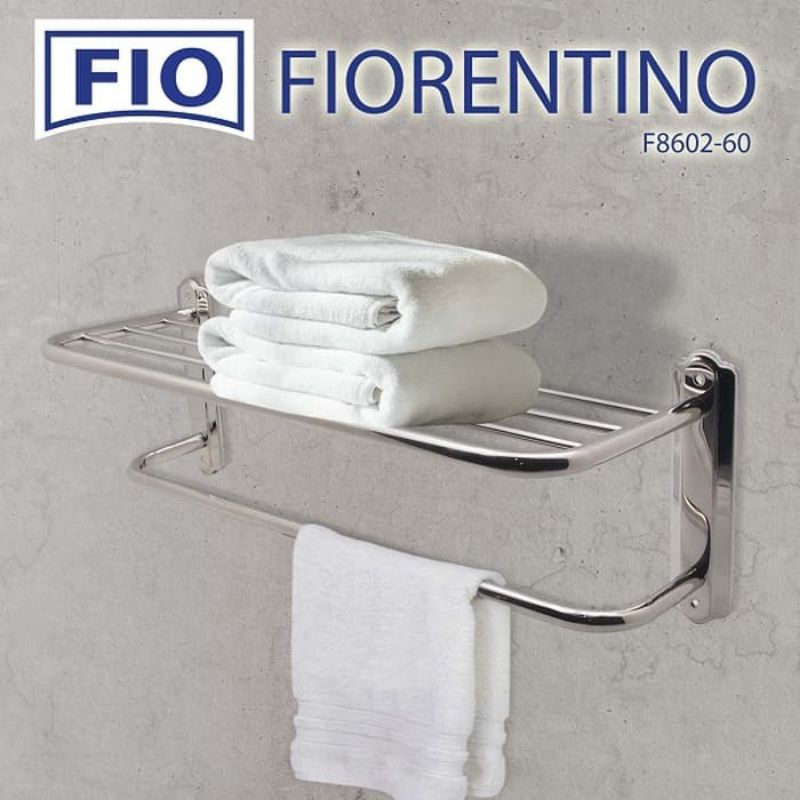 rak handuk stainless 5 baris FIORENTINO 8602 PROMO