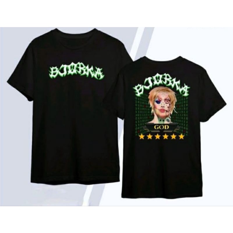 T-SHIRT KAOS DISTRO BJORKA HACKER