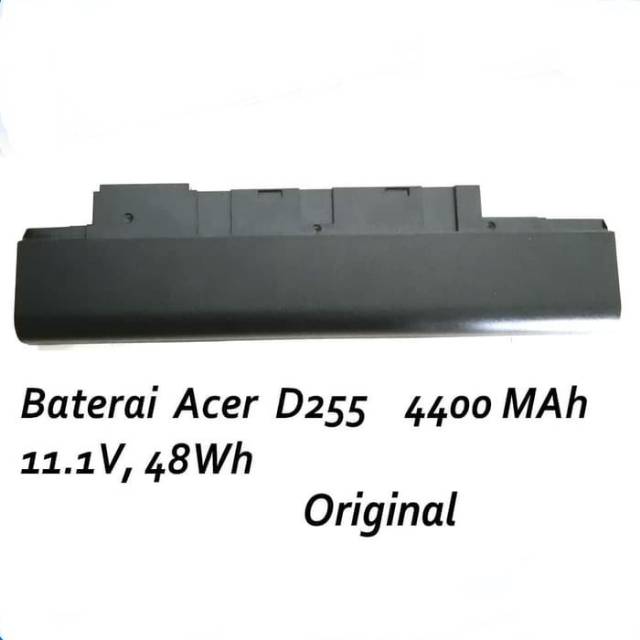 Batre/battery/Baterai  Acer Aspire Original D255 D260 D265 D270 522 722 AO722 Hitam