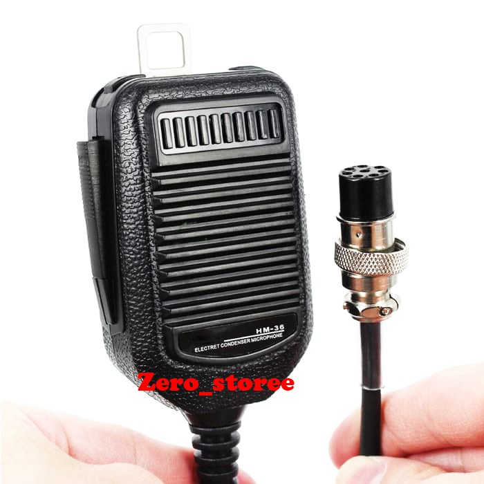 Mic IC-718 Icom IC 718 HM-36 Extra MIG HM36 HM 36 Microphone 8 Pin TW Kualitas Bagus Seperti asli